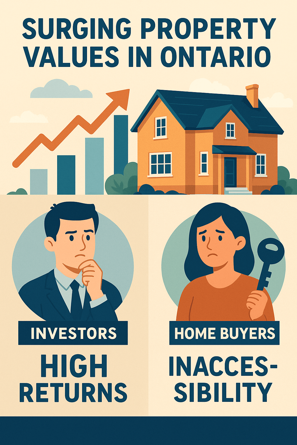 Ontario Housing Value Growth Infographic
