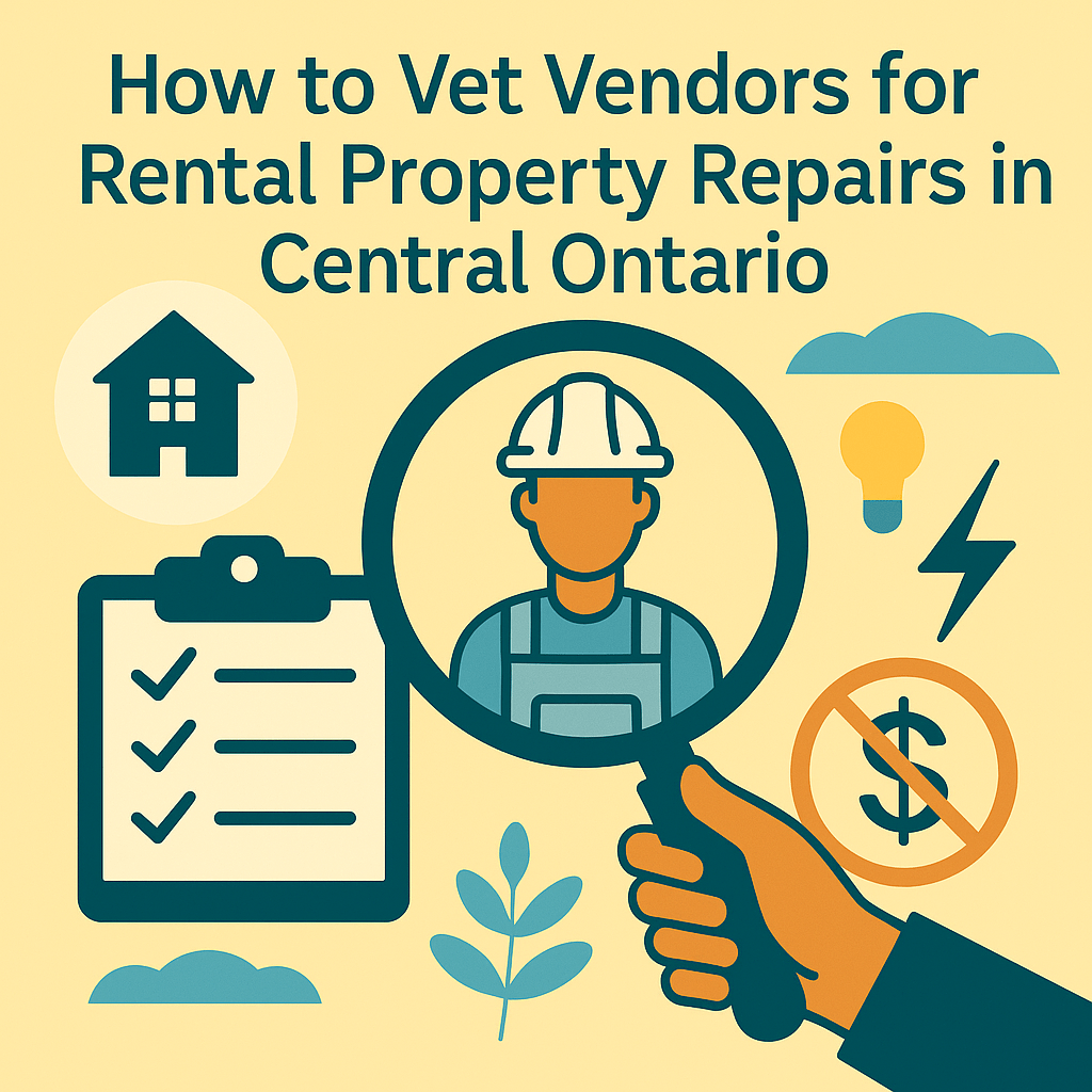 Vetting Vendors for Maintenance in Central Ontario: Landlord Guide