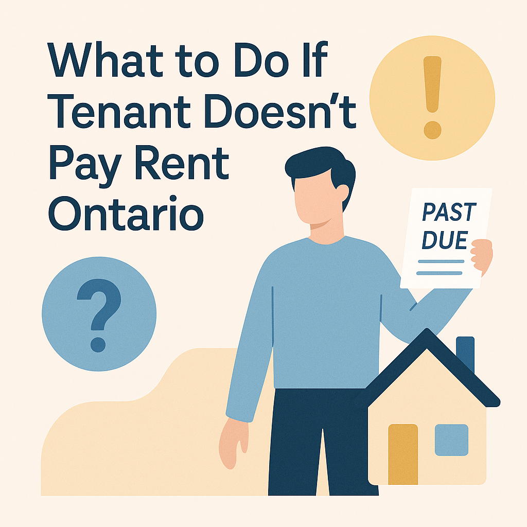 What to Do If Your Tenant Doesn’t Pay Rent in Ontario